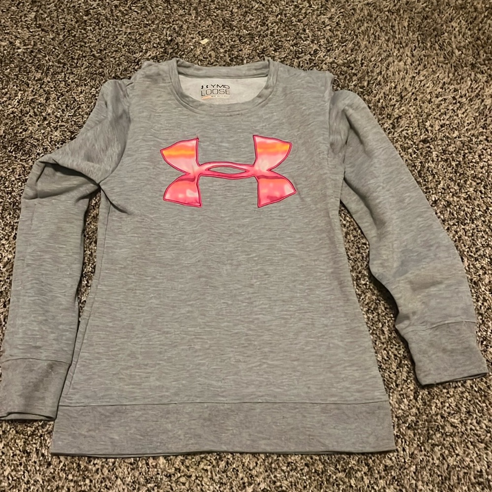 Under armour - YMD, crew neck girls